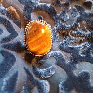 Tiger's Eye Sterling Silver RIng